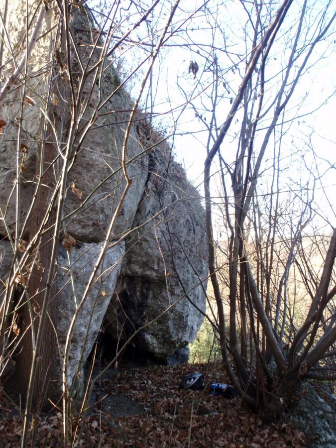 Schronisko w Skale Jasia i Małgosi