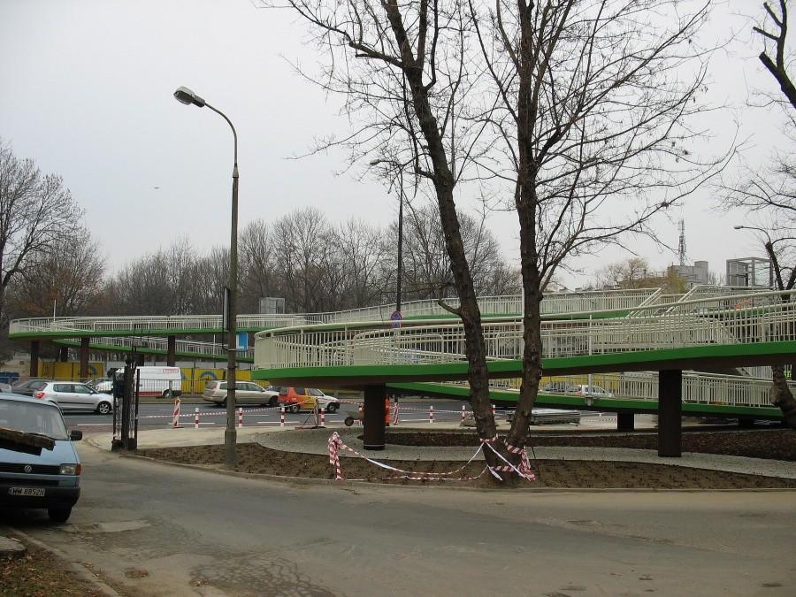 Nowa kładka na ul. Wawelskiej