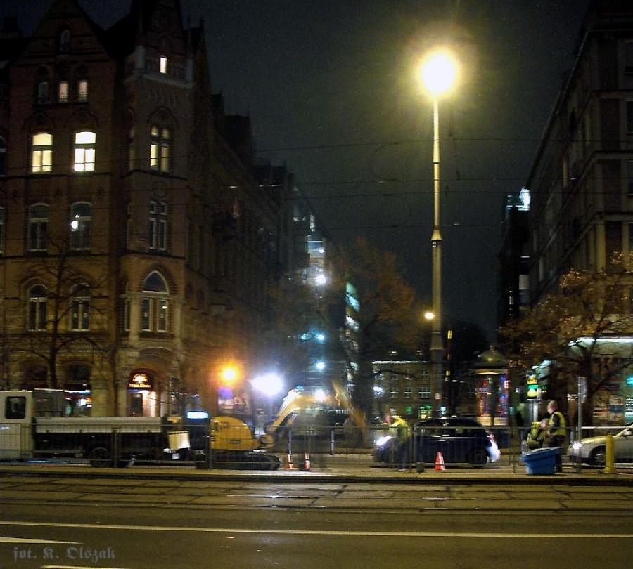 Nocne życie na Marszałkowskiej
