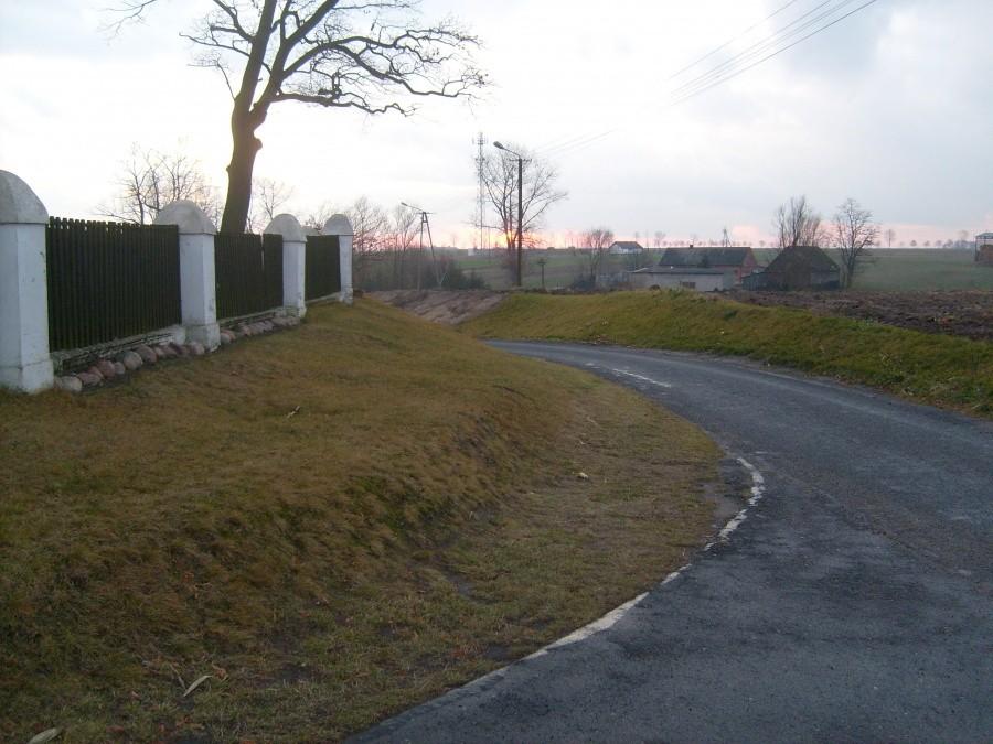 Zachód słońca nad Blizanowem