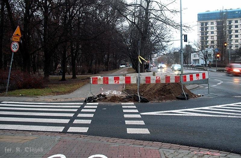 Dziura na Belwederskiej