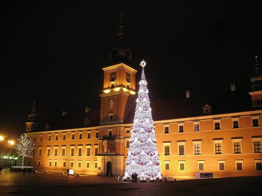 Choinka na Placu Zamkowym