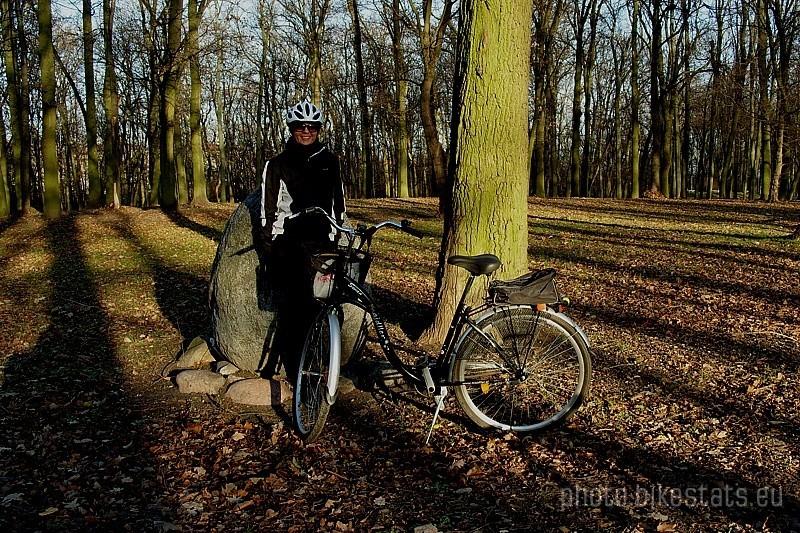 Park miejski w Tczewie.