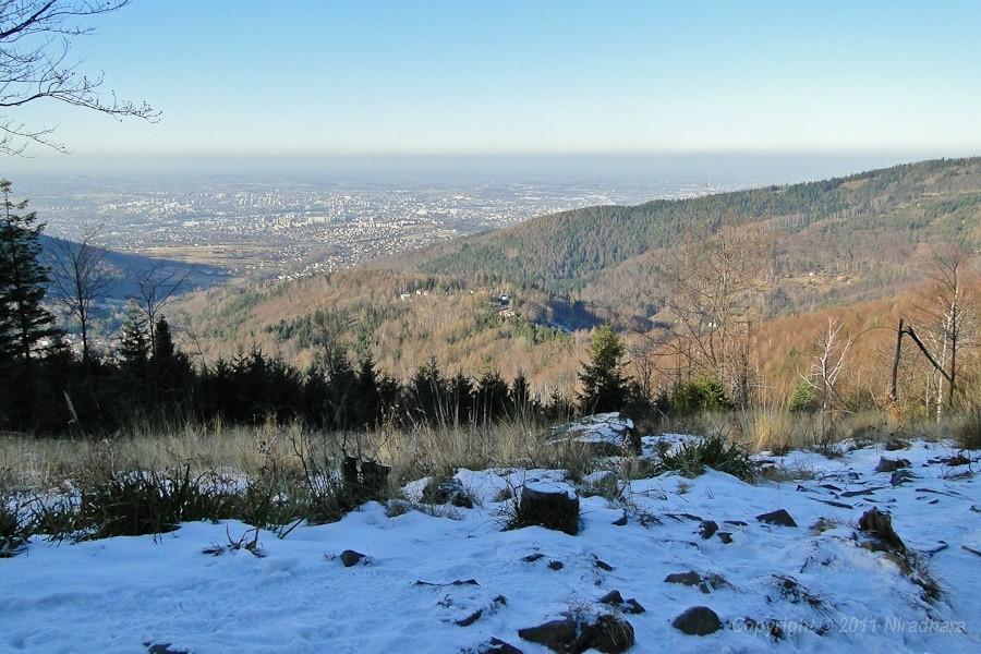 Bielsko-Biała u naszych stóp