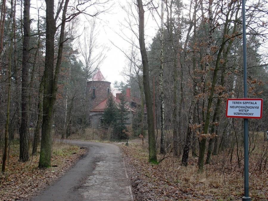 Zagórze - droga do "Zameczku"