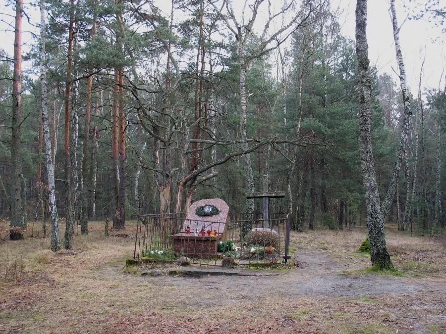 Zagórze - grób prof. Kazimierza Dąbrowskiego