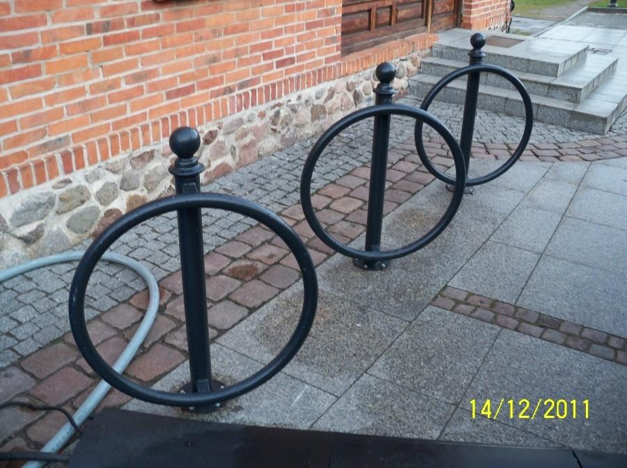 OLSZTYN-STOJAKI ROWEROWE NA STARYM MIEŚCIE