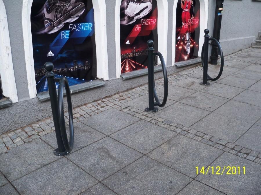 OLSZTYN-STOJAKI ROWEROWE NA STARYM MIEŚCIE
