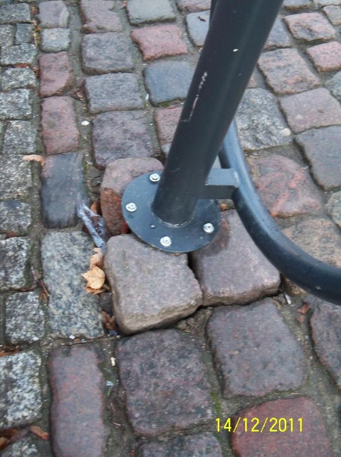 OLSZTYN-STOJAKI ROWEROWE NA STARYM MIEŚCIE