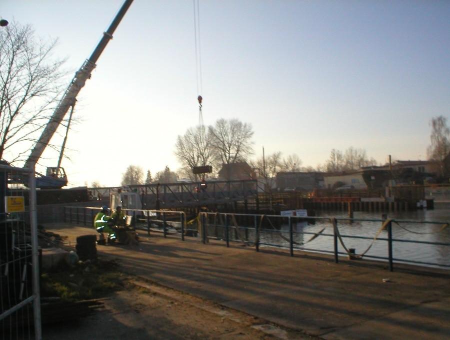MOST NISKI NAD RZEKĄ ELBLĄG
