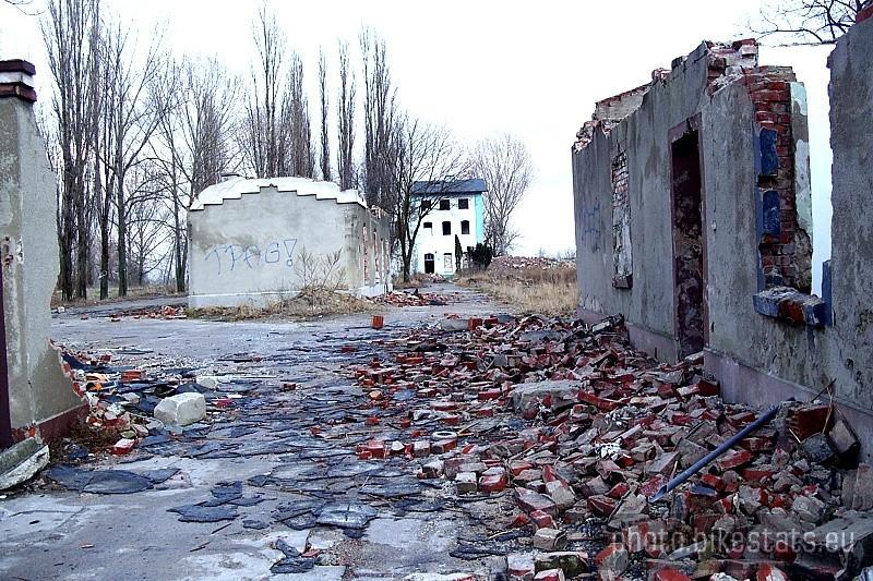 Pozostałości po drożdżowni w Tczewie.