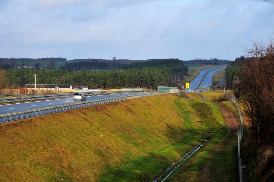 Autostrada koło Zwierzynka