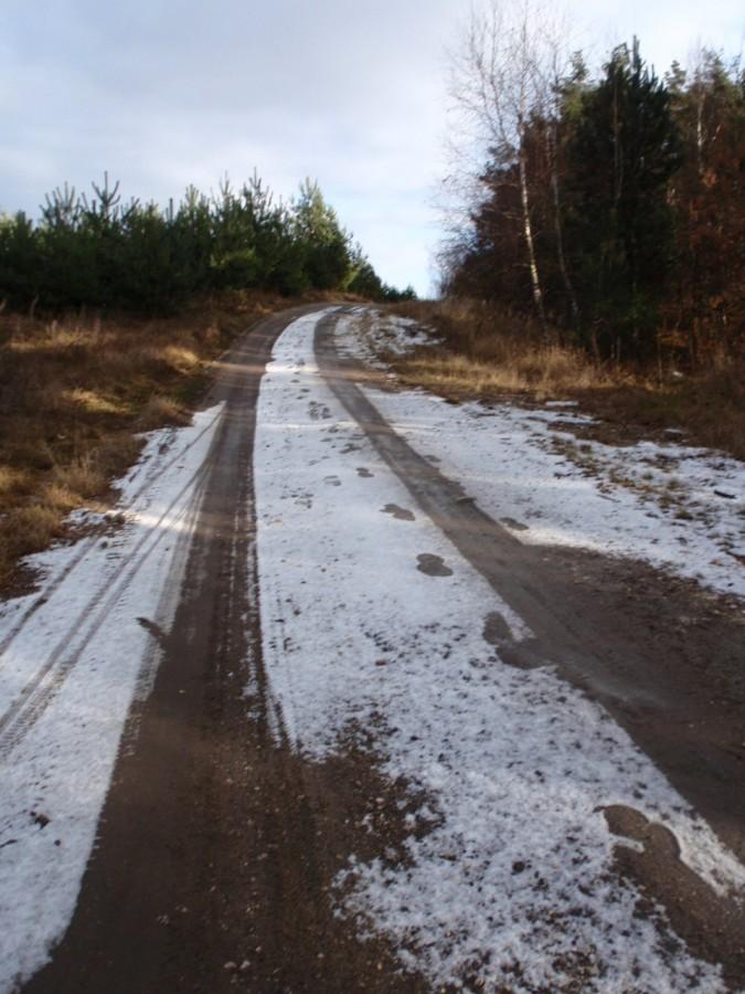 Popruszył śnieg