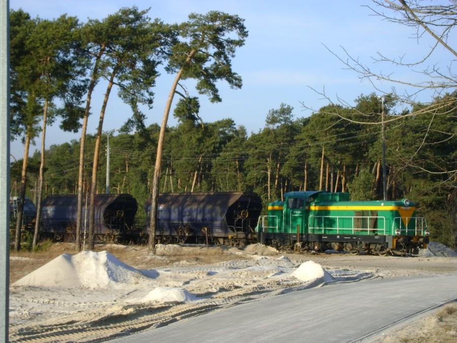 SM 42 2614 na bocznicy na Białej Górze