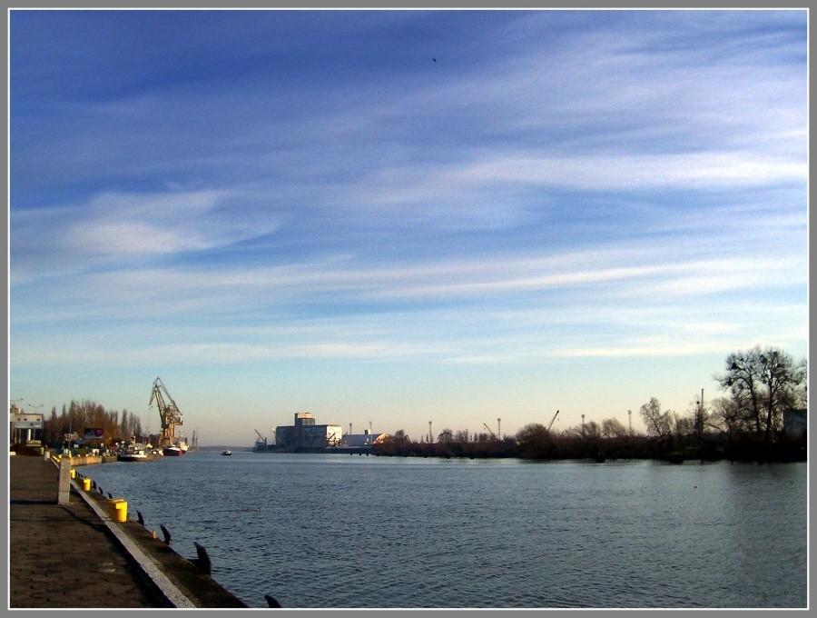 Port szczeciński.