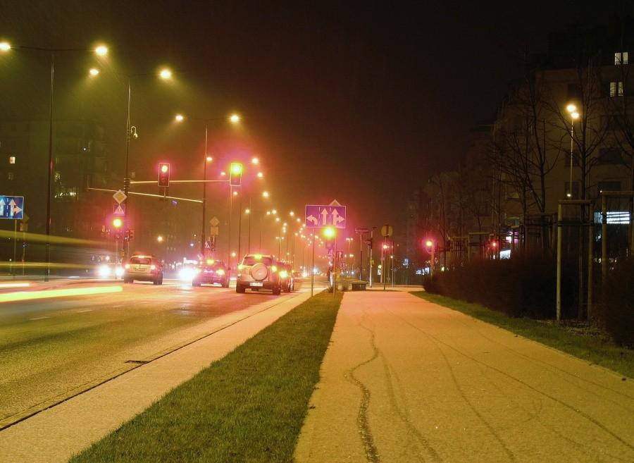Ursynów - pierwszy śnieg