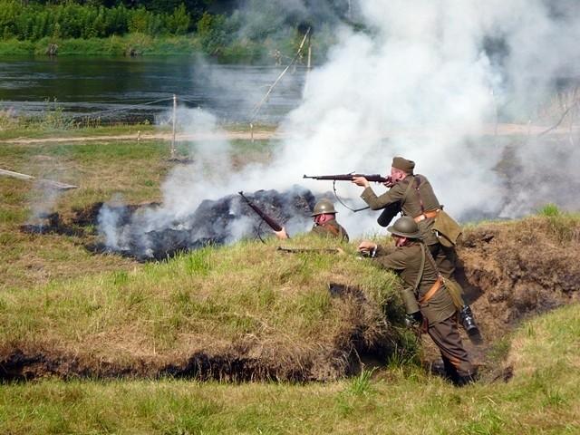 Inscenizacja walk o Nowogród z września 1939 r.