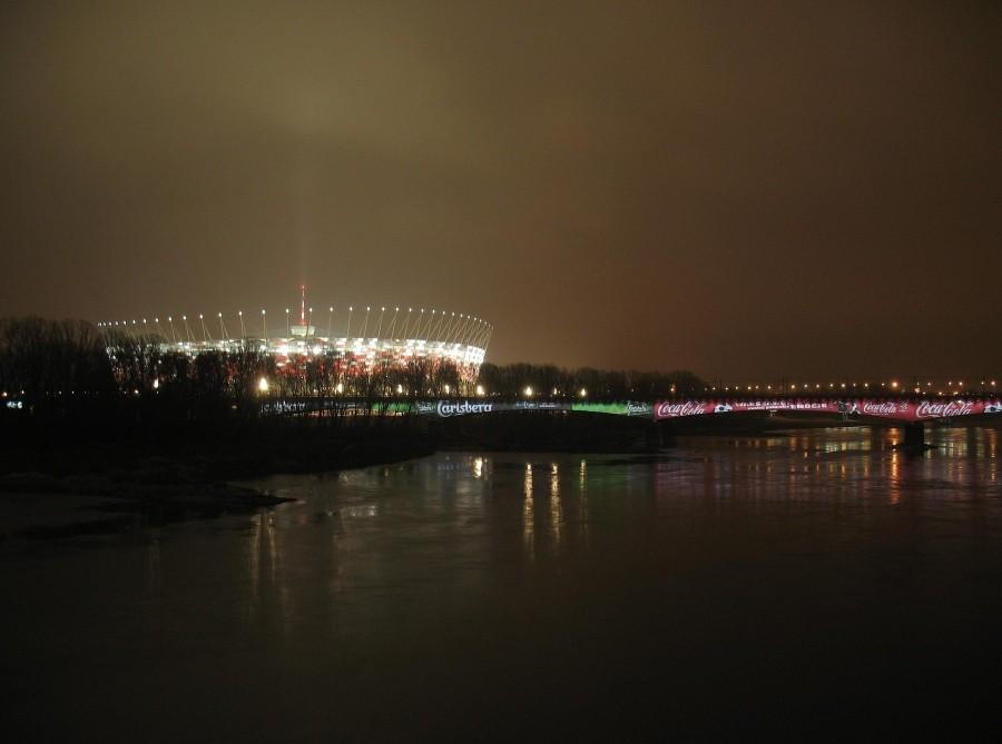 Stadion Narodowy i Most Średnicowy