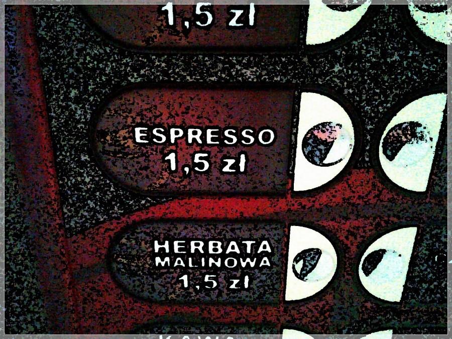Espresso. Tanie i dobre, bo dobre i tanie.