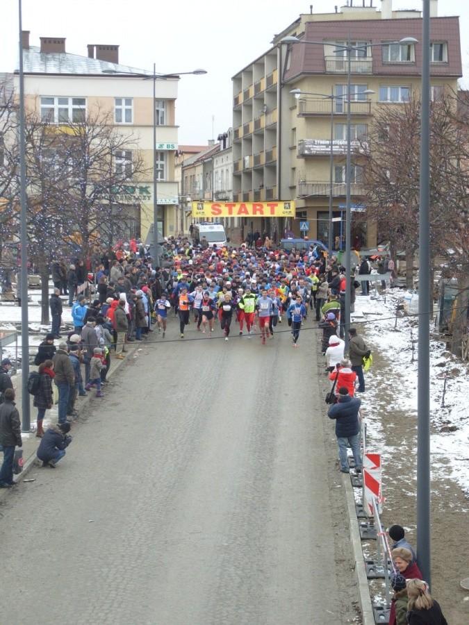 XXI Bieg Sylwestrowy - start #1