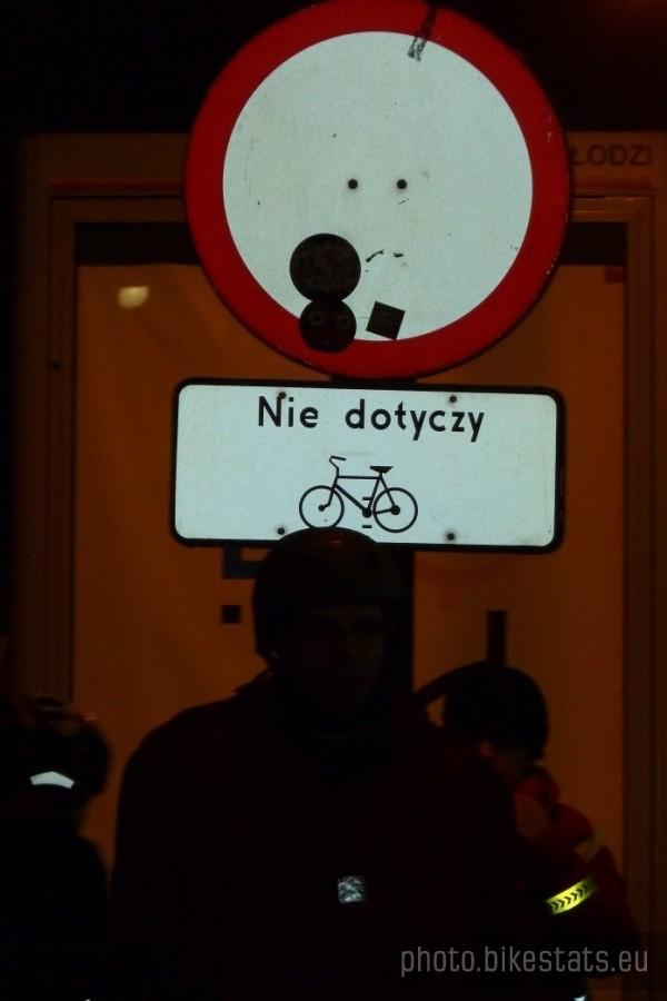 Łódzka Masa Krytyczna - 30 grudnia 2011 #3