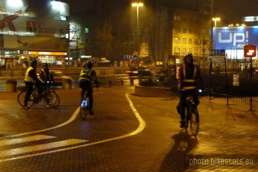 Łódzka Masa Krytyczna - 30 grudnia 2011 #8
