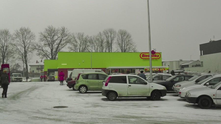 Tak tak oto biedronka, nowa na Fieldorfa Nila