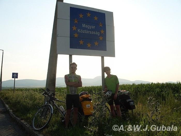 granica SK-HUN w okolicy Slovenskego Novego Mesta