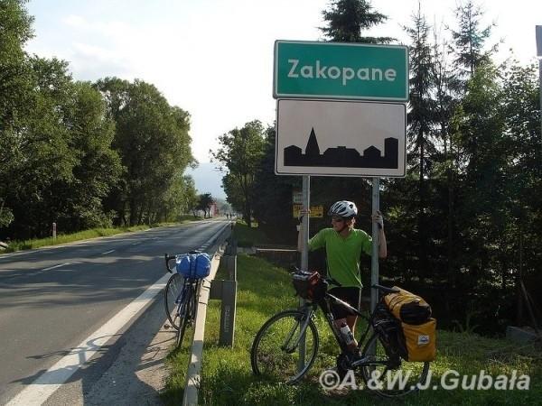 w drodze do Zakopca na TdP