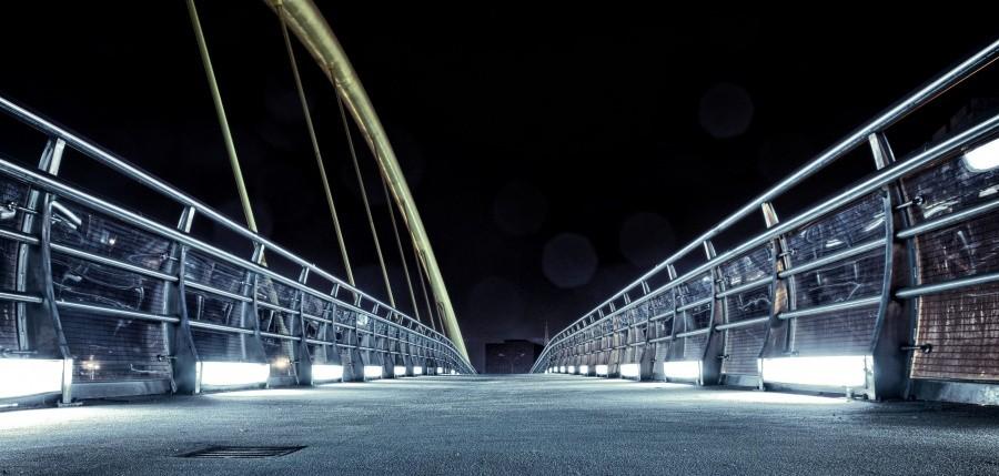 Kładka nad ul Rozdzieńskiego