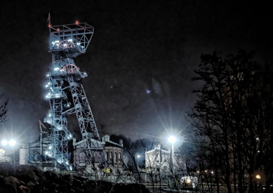 Szyb byłej kopalni Katowice