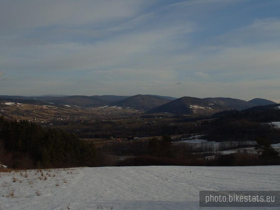 semi-zimowe Pieniny Gorlickie z Wawrzki
