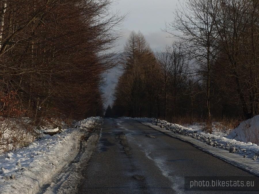 Na przełączce pomiedzy Czarną a Uściem Gorlickim