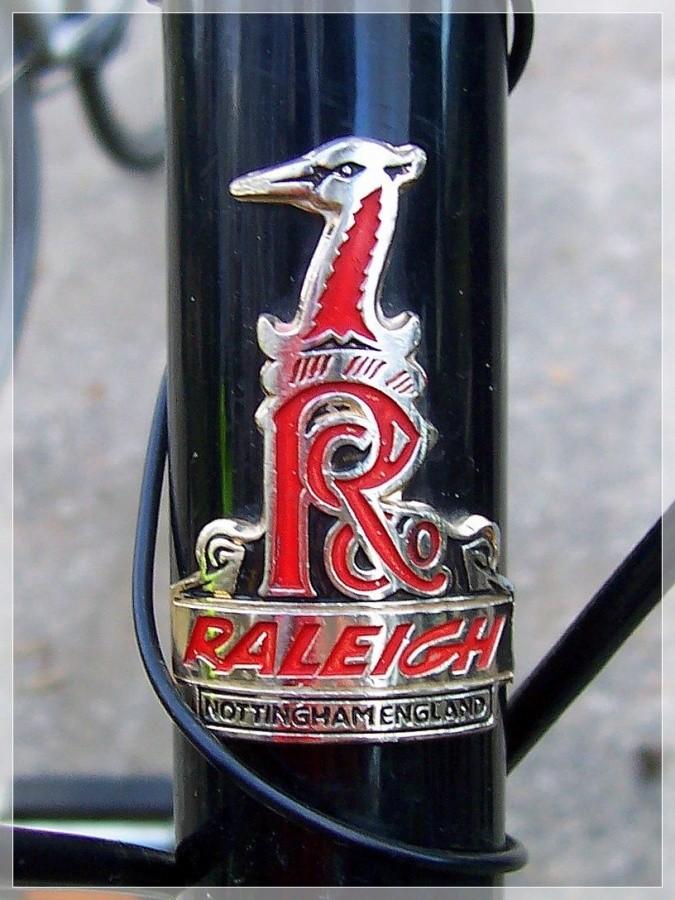 Raleigh Siwobrodego. Made in England.