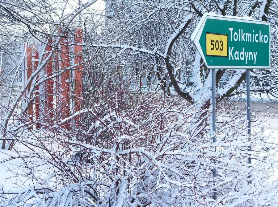 ELBLĄG - ZIMA 2012