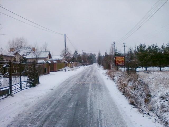 Droga w granicach Aleksandrowa