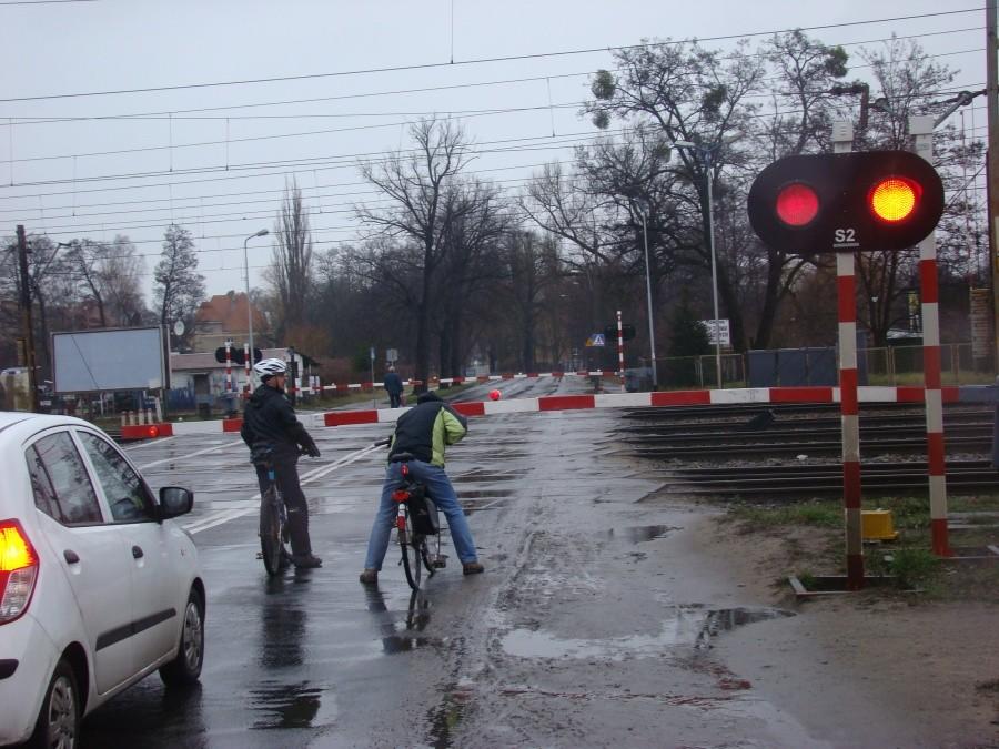 Są takie chwile w zyciu ..... rowerzysty że choć by nie chciał musi się zatrzymać