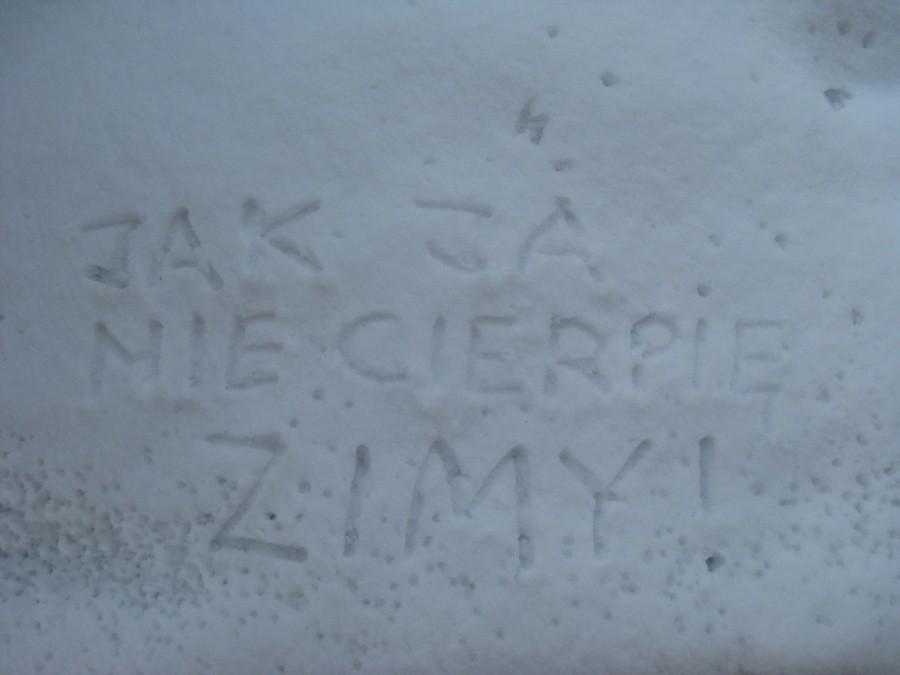 Jak ja nie cierpię zimy!!!
