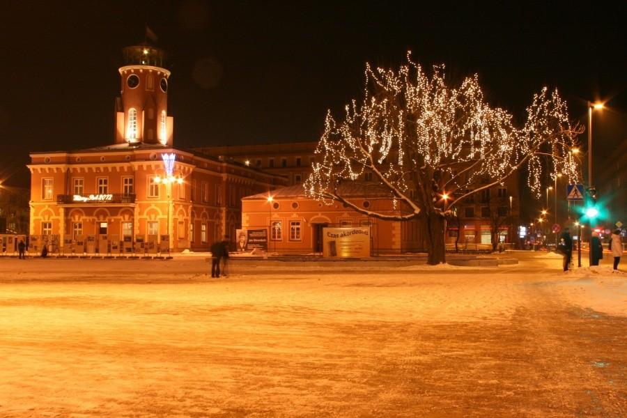 Plac Biegańskiego - miejsce startów Częstochowskich Mas Krytycznych