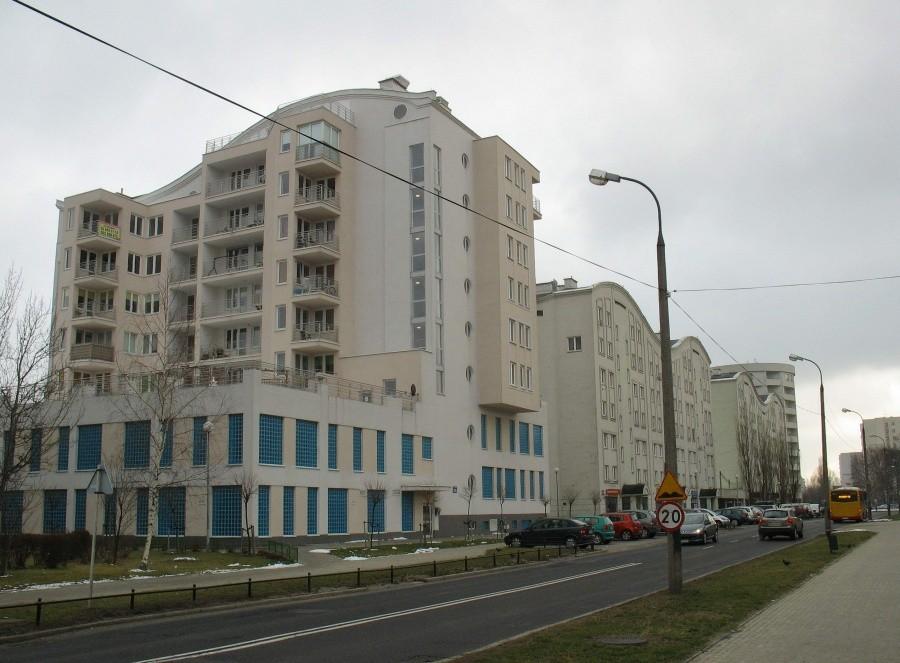 Ursynów - ulica Lanciego