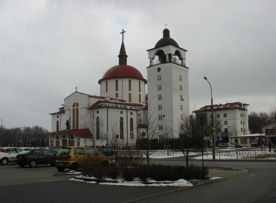 Ursynów - kościół na ul. Przy Bażantarni