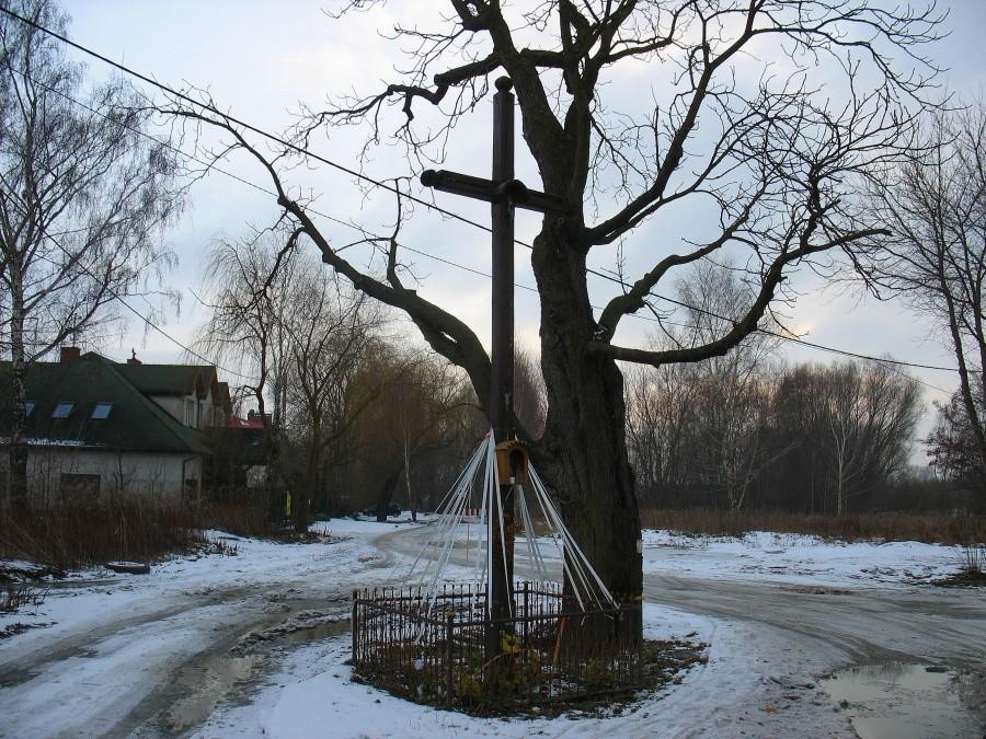 Krasnowola - krzyż przydrożny
