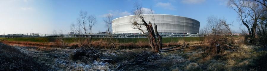 panorama wokół stadionu