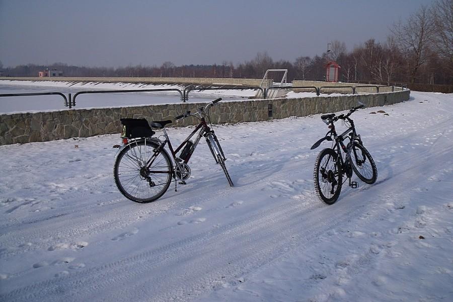 Dojechaliśmy na zaporę w Czańcu