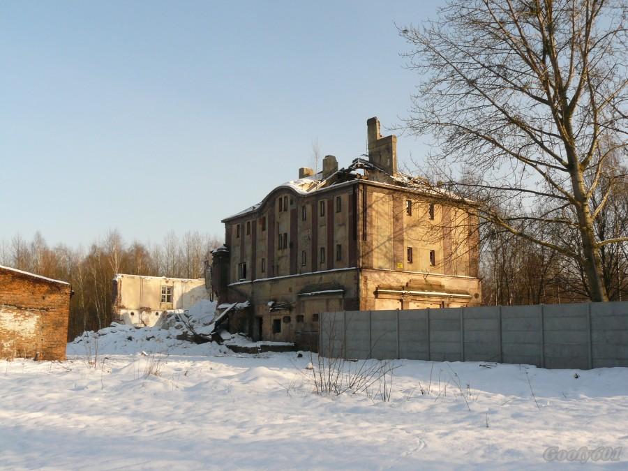 Budynek kopalni - styczeń 2012
