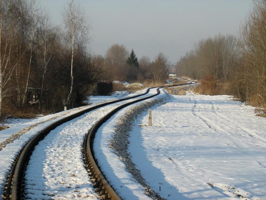 Tory prowadzące do stacji metra na Kabatach