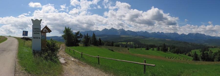 Panorama na Słowackie Tatry