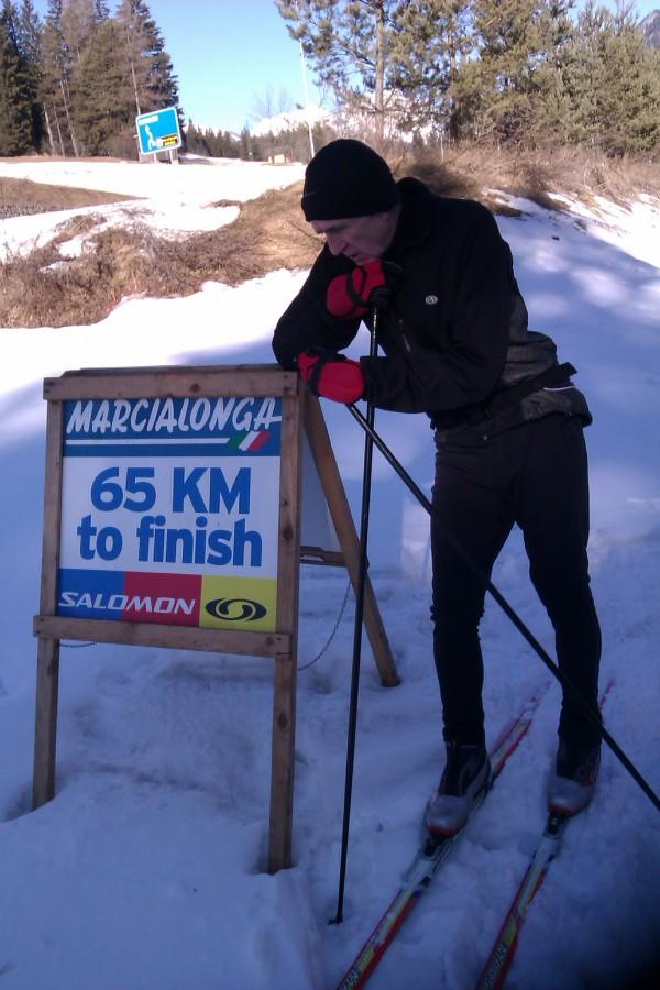 Tylko 65 km do mety.