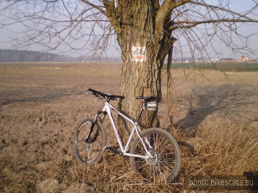 W Garbach szlak wraca z powrotem w stronę Swarzędza