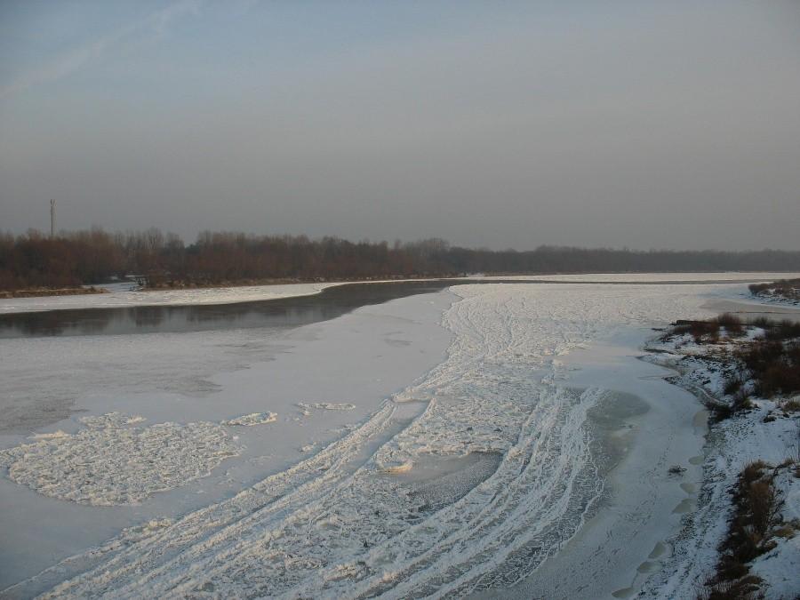 Wisła z Mostu Siekierkowskiego